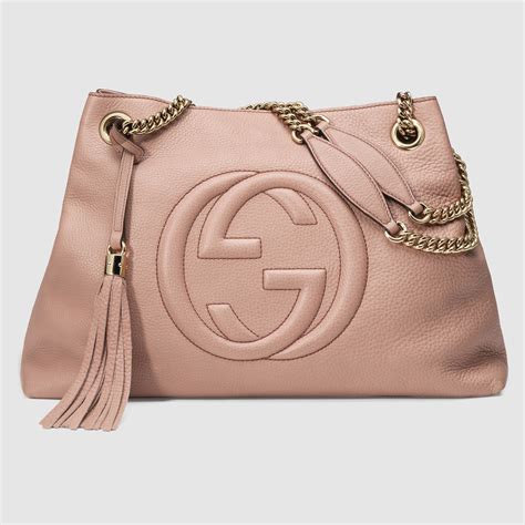 gucci soho petal pink|Gucci shoulder bag.